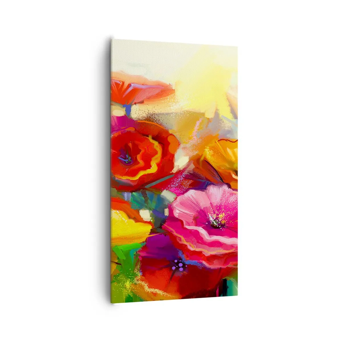 Obraz na płótnie - Nie tylko czerwone - 65x120 cm