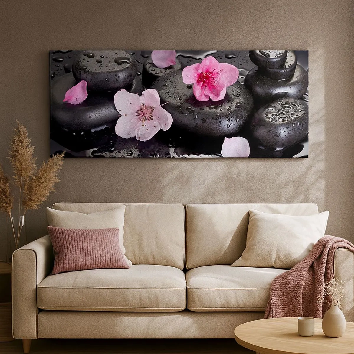 Obraz na płótnie - I kamień spada z serca - 100x40 cm