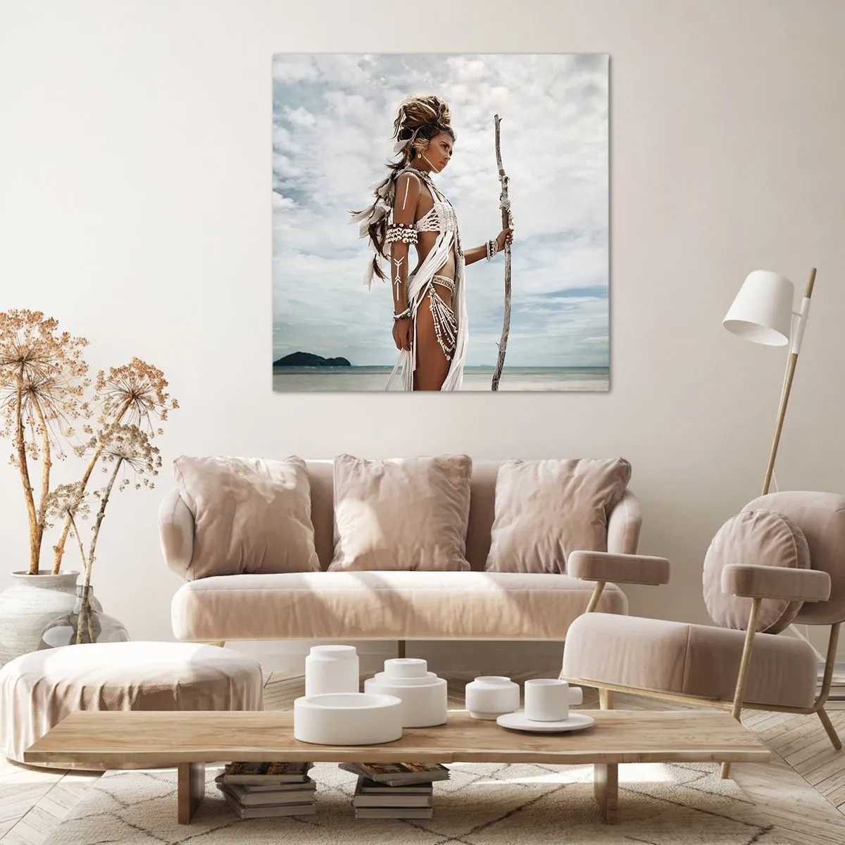 Obraz na płótnie - Królowa tropików - 50x50 cm