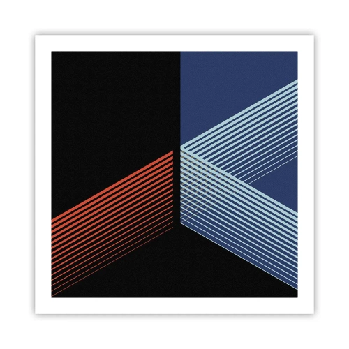 Plakat - Prosta historia - 60x60 cm