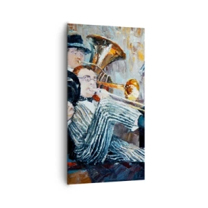 Obraz na płótnie - Cały ten jazz - 65x120 cm