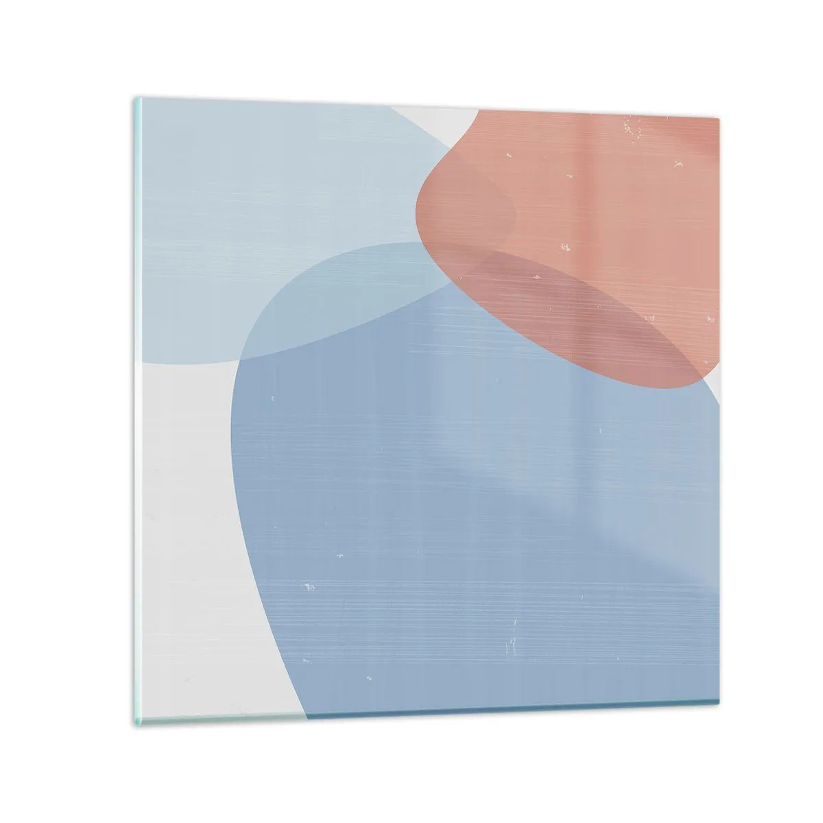 Obraz na szkle - Pastelowe związki - 30x30 cm