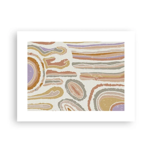 Plakat - Barwne przekroje - 40x30 cm