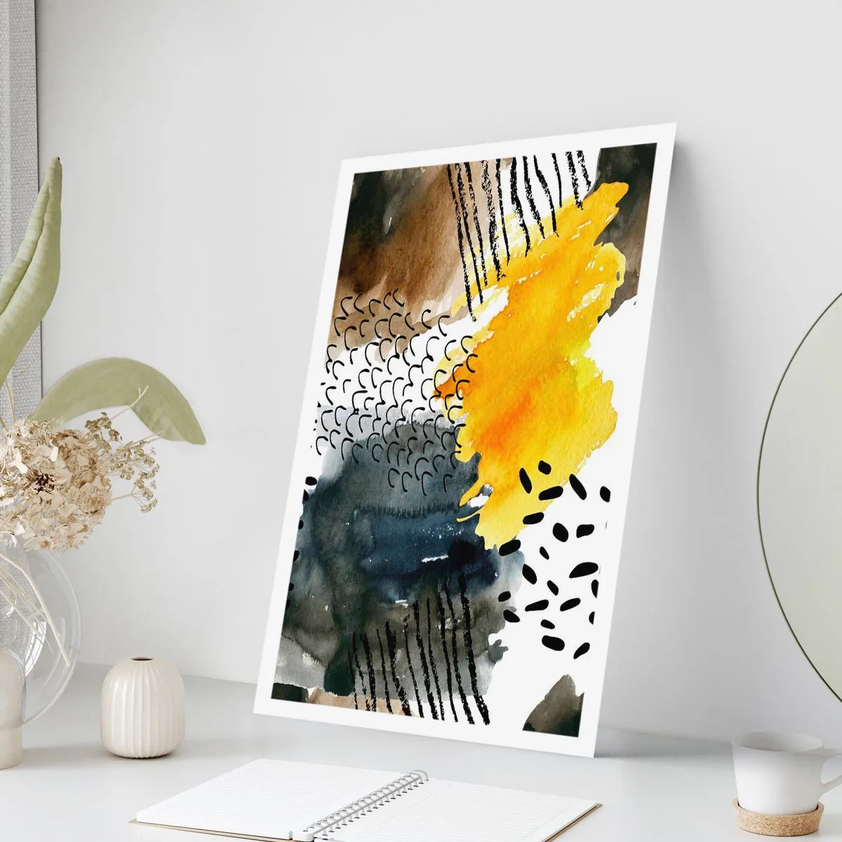 Plakat - Spotkanie żywiołów - 61x91 cm