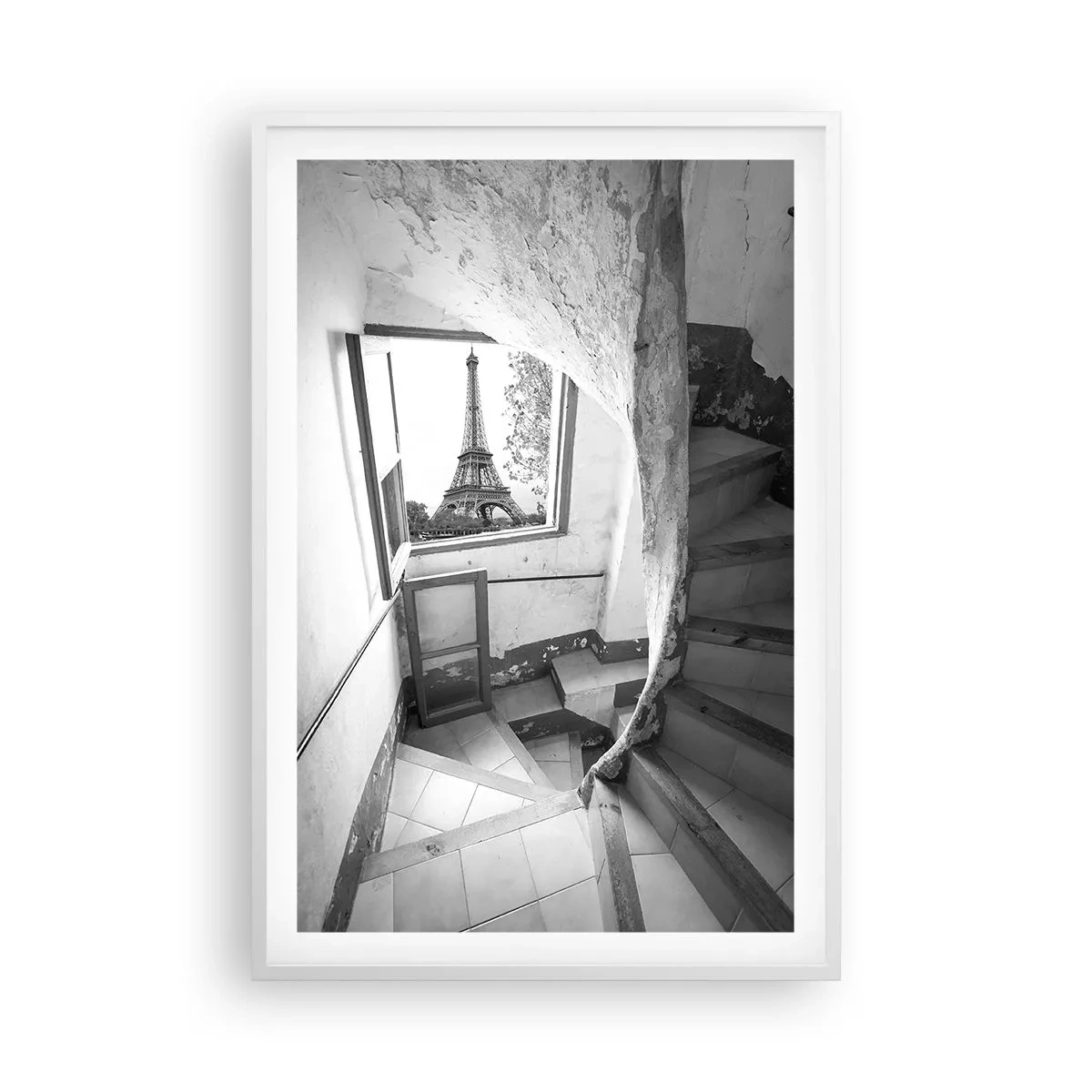Plakat w białej ramie - Co za widok! - 61x91 cm