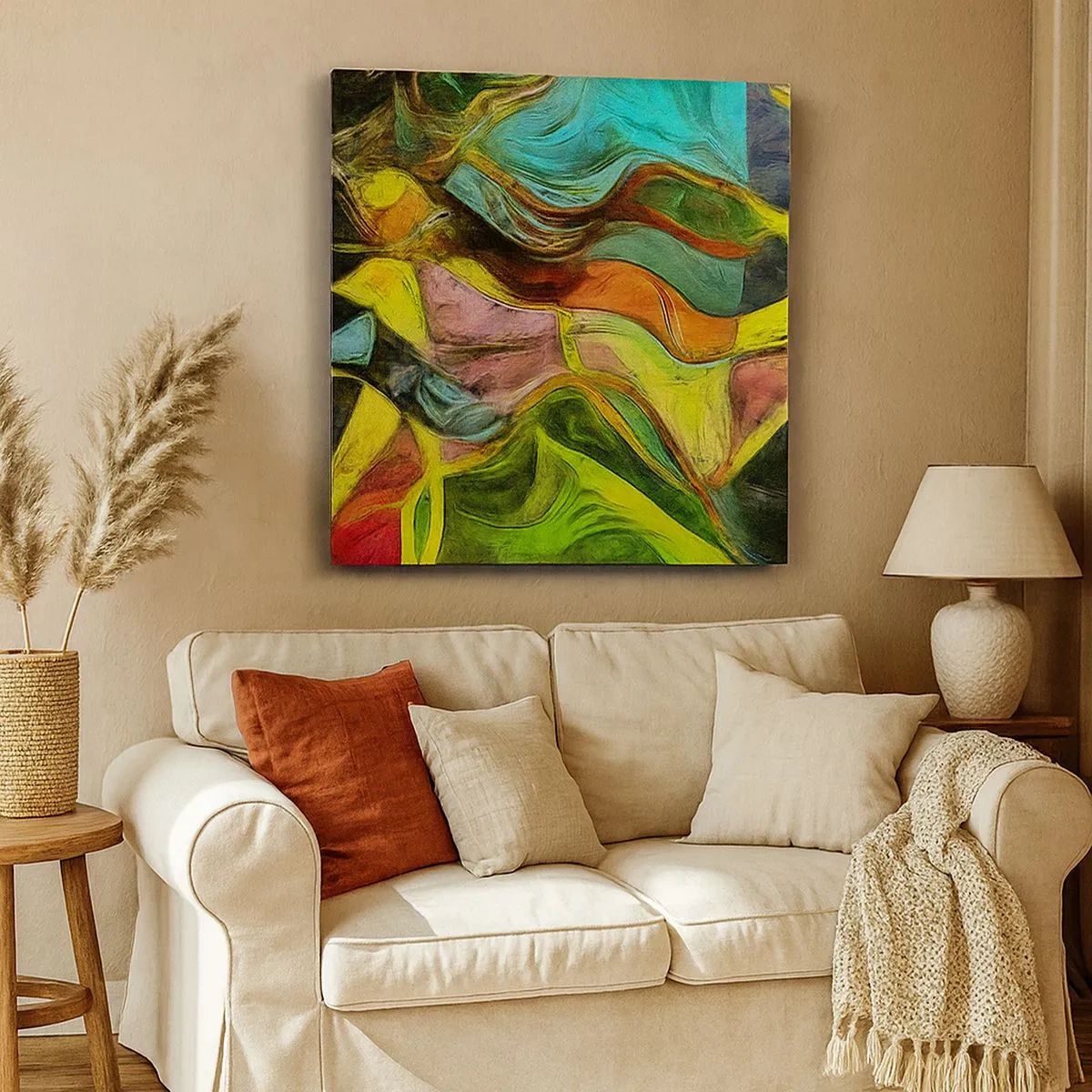 Obraz na płótnie - Ruch to życie - 30x30 cm