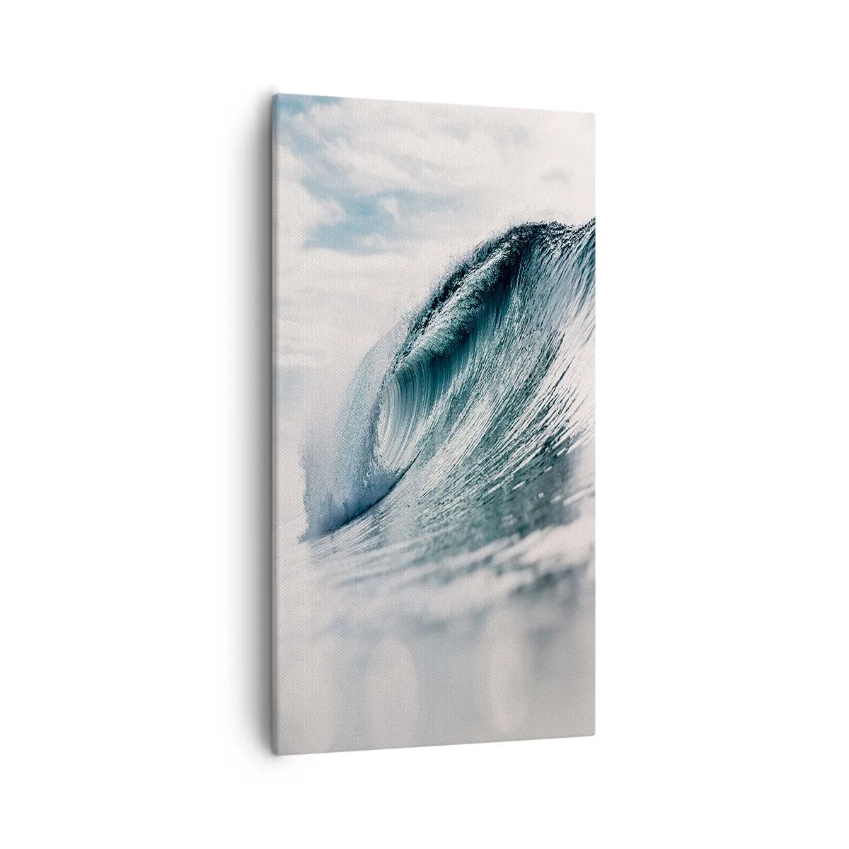 Obraz na płótnie - Wodny szczyt - 55x100 cm