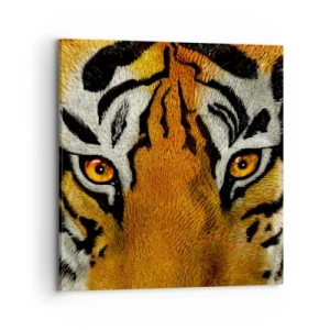 Obraz na płótnie - Groźny i piękny - 70x70 cm