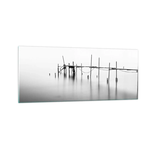 Obraz na szkle - A jeśli świata nie ma? - 100x40 cm