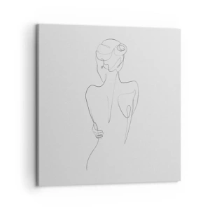 Obraz na płótnie - Muzyka ciała - 60x60 cm