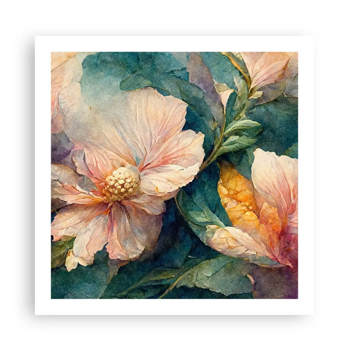 Plakat - Sama subtelność - 60x60 cm