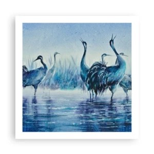 Plakat - Poranne spotkanie - 60x60 cm