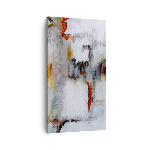 Obraz na płótnie - Patykiem na wodzie - 45x80 cm