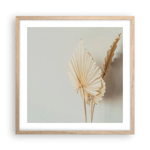 Plakat w ramie jasny dąb - Gdy potrzebne ukojenie - 50x50 cm