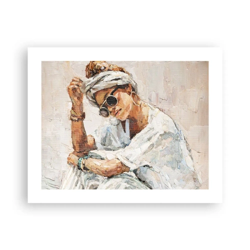 Plakat - Portret w pełnym słońcu - 50x40 cm