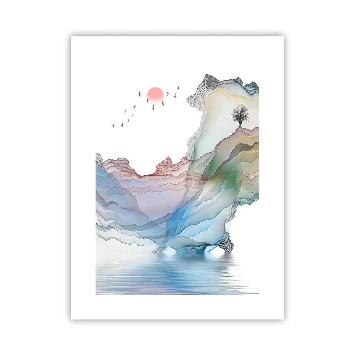 Plakat - Ku kryształowym górom - 30x40 cm