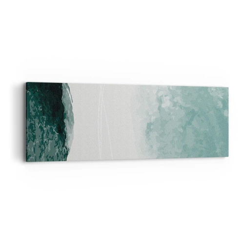 Obraz na płótnie - Spotkanie z mgłą - 90x30 cm