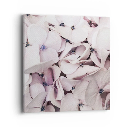 Obraz na płótnie - W powodzi kwiatów - 40x40 cm