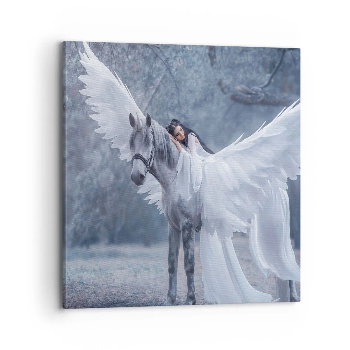 Obraz na płótnie - Natchniona chwila - 70x70 cm