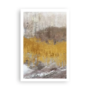 Plakat - Złocisty podmuch - 61x91 cm