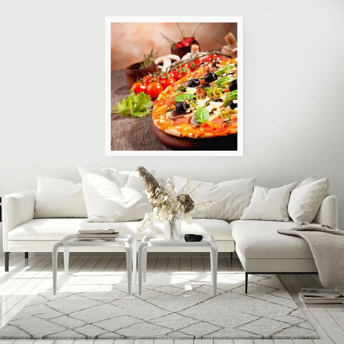 Plakat - Z tellurycznych ingrediencji - 50x50 cm