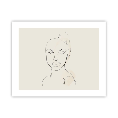 Plakat - Zarys zmysłowości - 50x40 cm