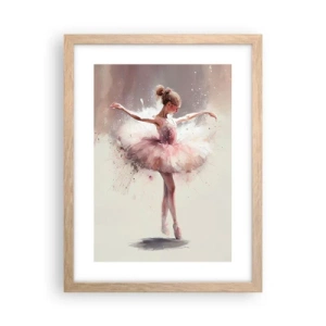 Plakat w ramie jasny dąb - Jak młody ptak - 30x40 cm