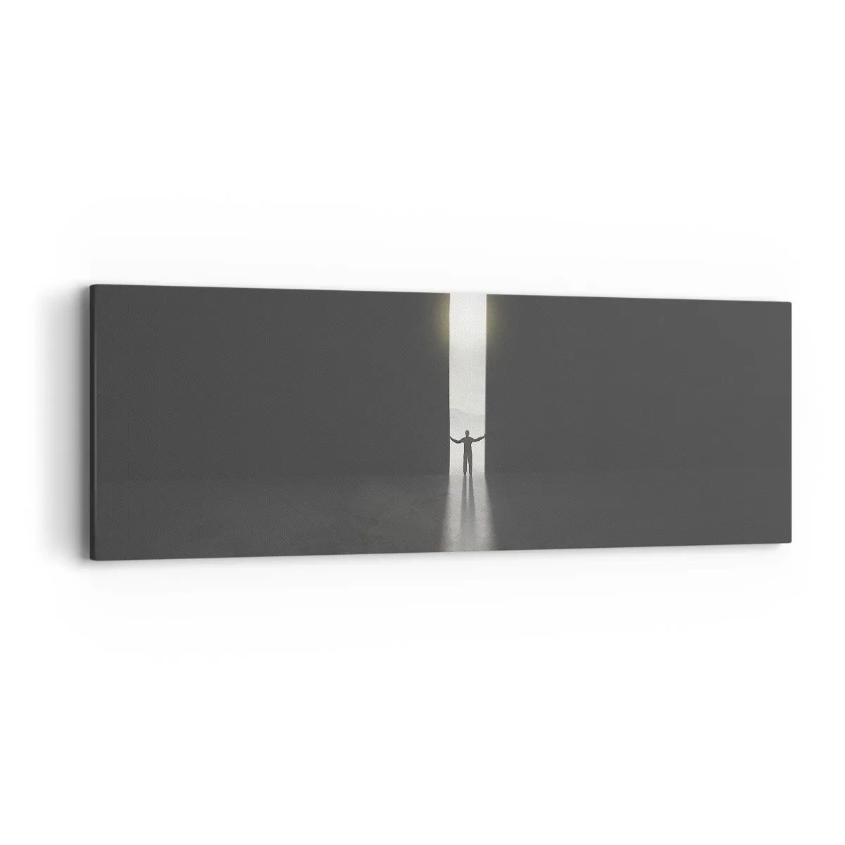 Obraz na płótnie - Krok do jasnej przyszłości - 90x30 cm