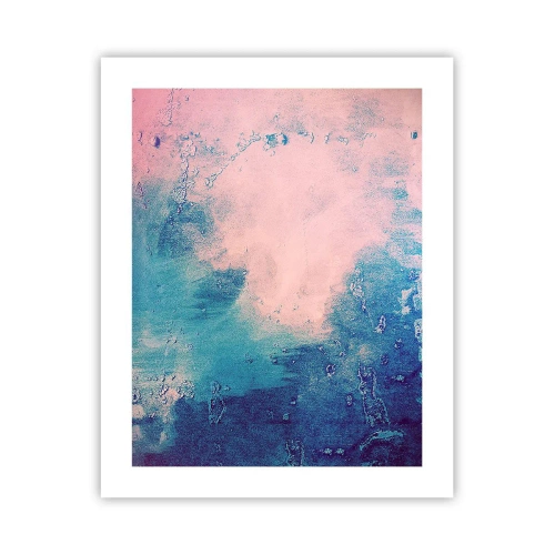 Plakat - Błękitne objęcia - 40x50 cm