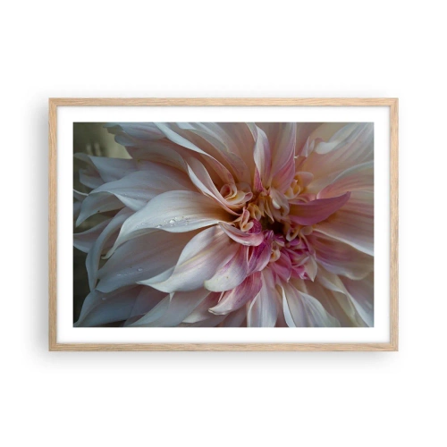 Plakat w ramie jasny dąb - Kwitnąca świeżość - 70x50 cm