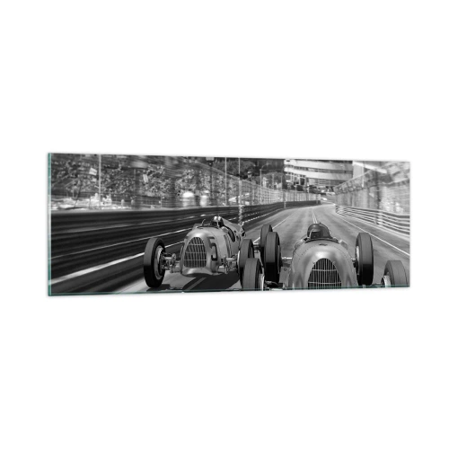 Obraz na szkle - Dawno temu w Monte Carlo - 90x30 cm