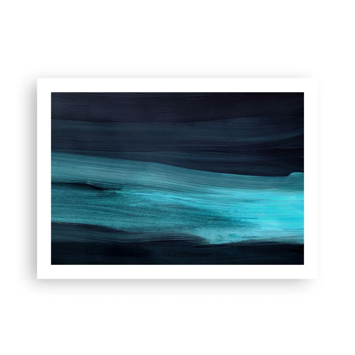 Plakat - Popłyń z nurtem - 70x50 cm
