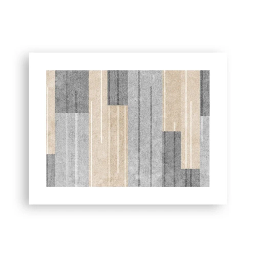 Plakat - Kompozycja: trzymać pion - 40x30 cm