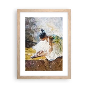 Plakat w ramie jasny dąb - Z obrazu Degasa - 30x40 cm
