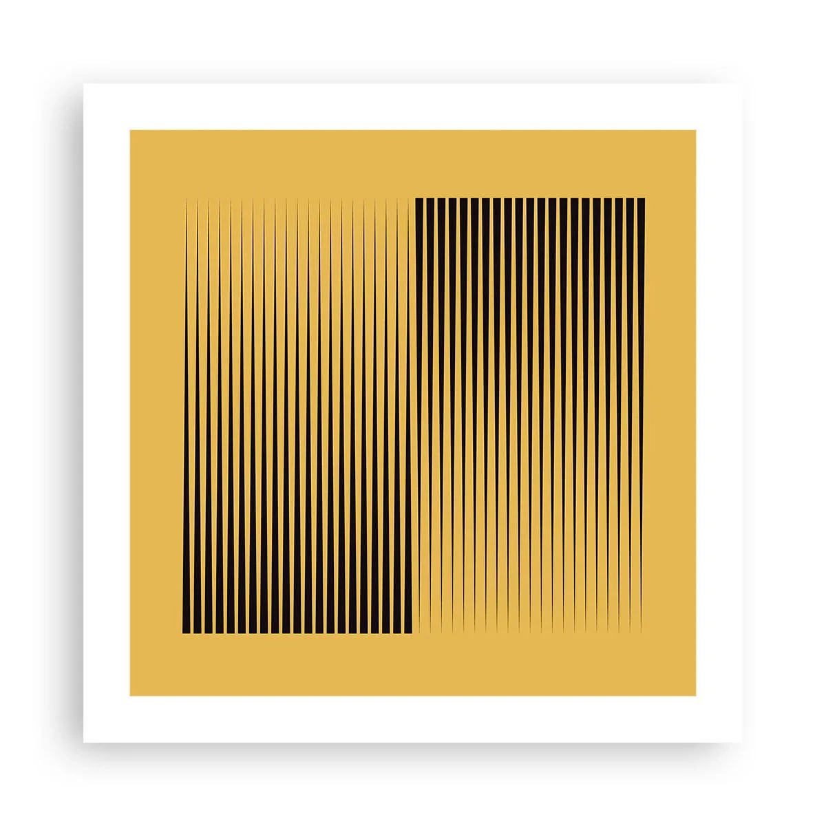 Plakat - Kwadratura przeciwieństw - 50x50 cm