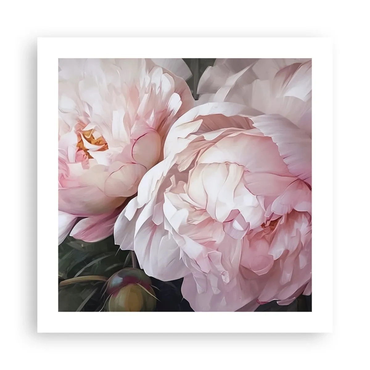 Plakat - Zatrzymane w rozkwicie - 50x50 cm