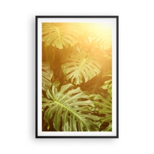 Plakat w czarnej ramie - W zieloność wstąpić… - 61x91 cm