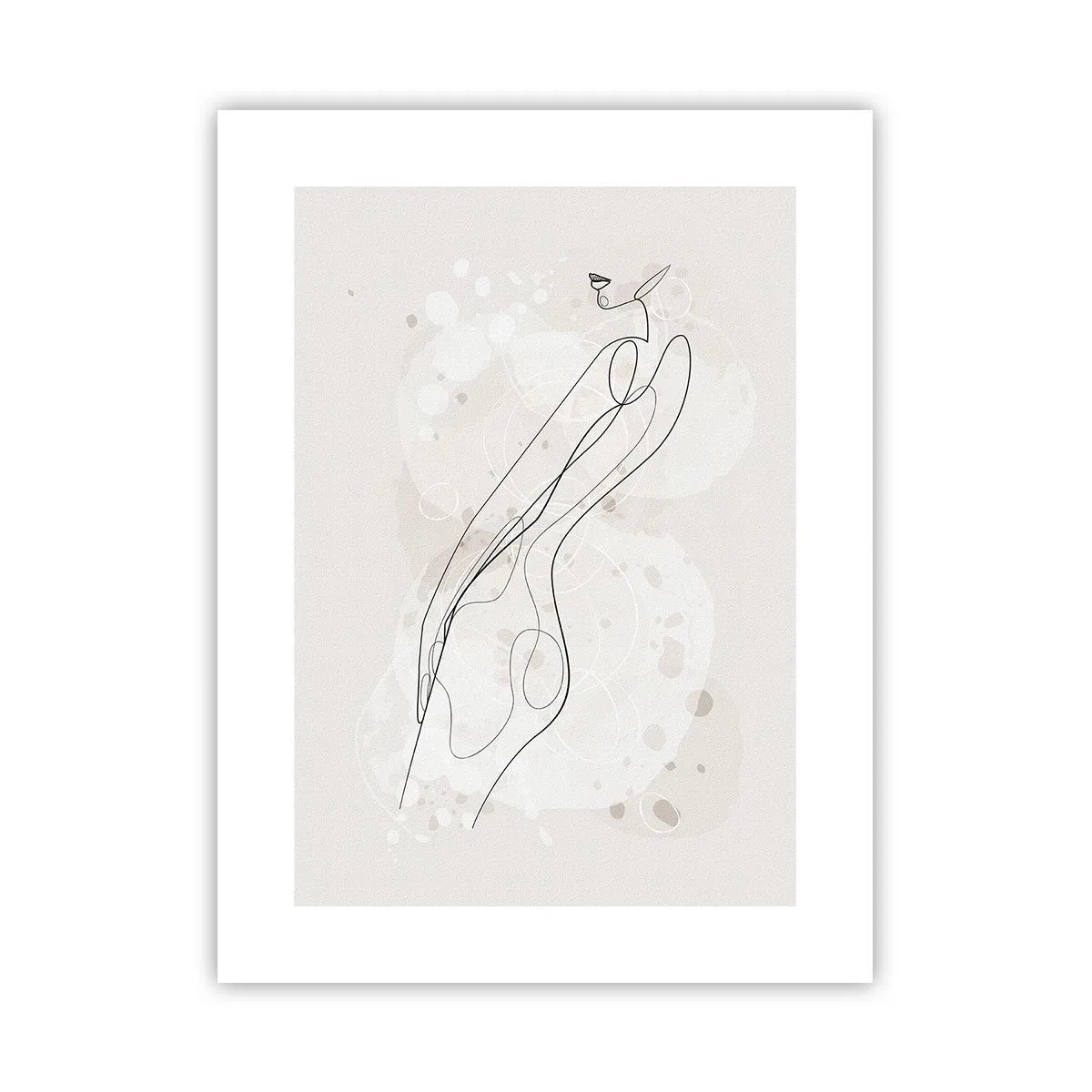 Plakat - Pobłądzić spojrzeniem - 30x40 cm