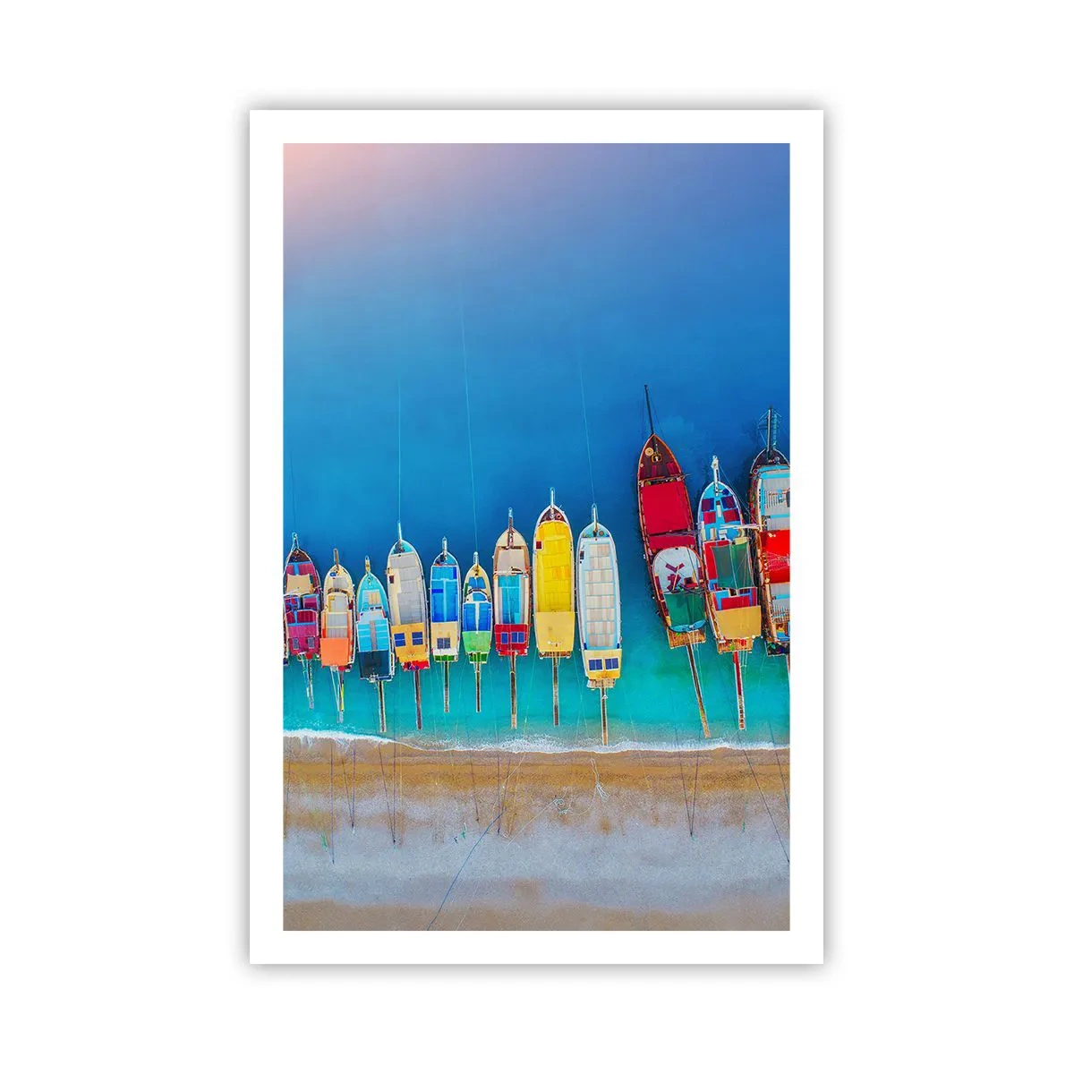 Plakat - Z lotu ptaka - 61x91 cm