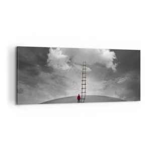 Obraz na płótnie - Wszystko możliwe - 100x40 cm