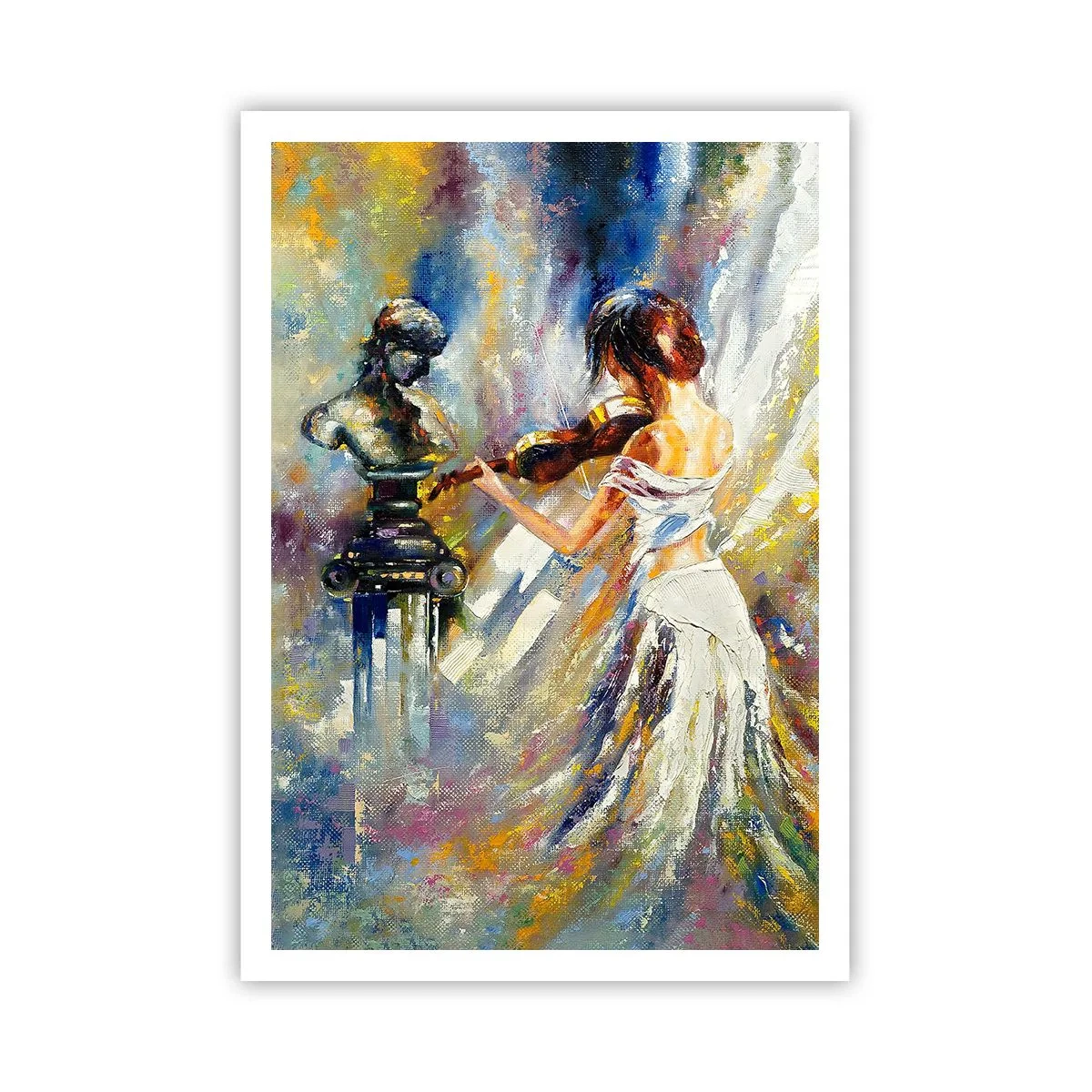 Plakat - Ożywić uczuciem - 70x100 cm