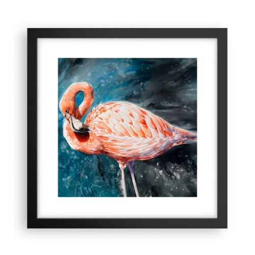 Plakat w czarnej ramie - Dekoracyjny z natury - 30x30 cm