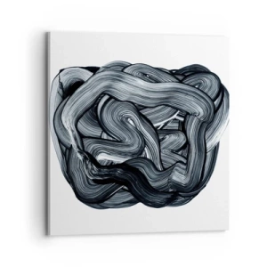 Obraz na płótnie - To nie takie proste - 70x70 cm