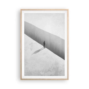 Plakat w ramie jasny dąb - Jasny cel - 61x91 cm