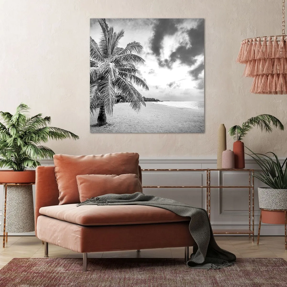 Obraz na płótnie - Gdy tęsknisz do samotności… - 70x70 cm