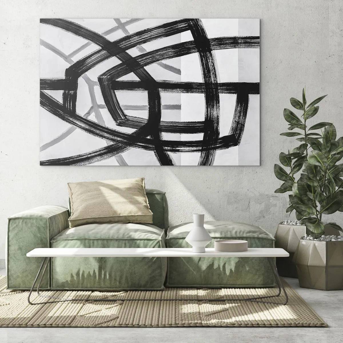 Obraz na szkle - Budowanie głębi - 70x50 cm