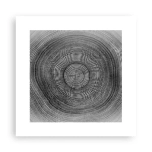 Plakat - Znak czasu - 30x30 cm