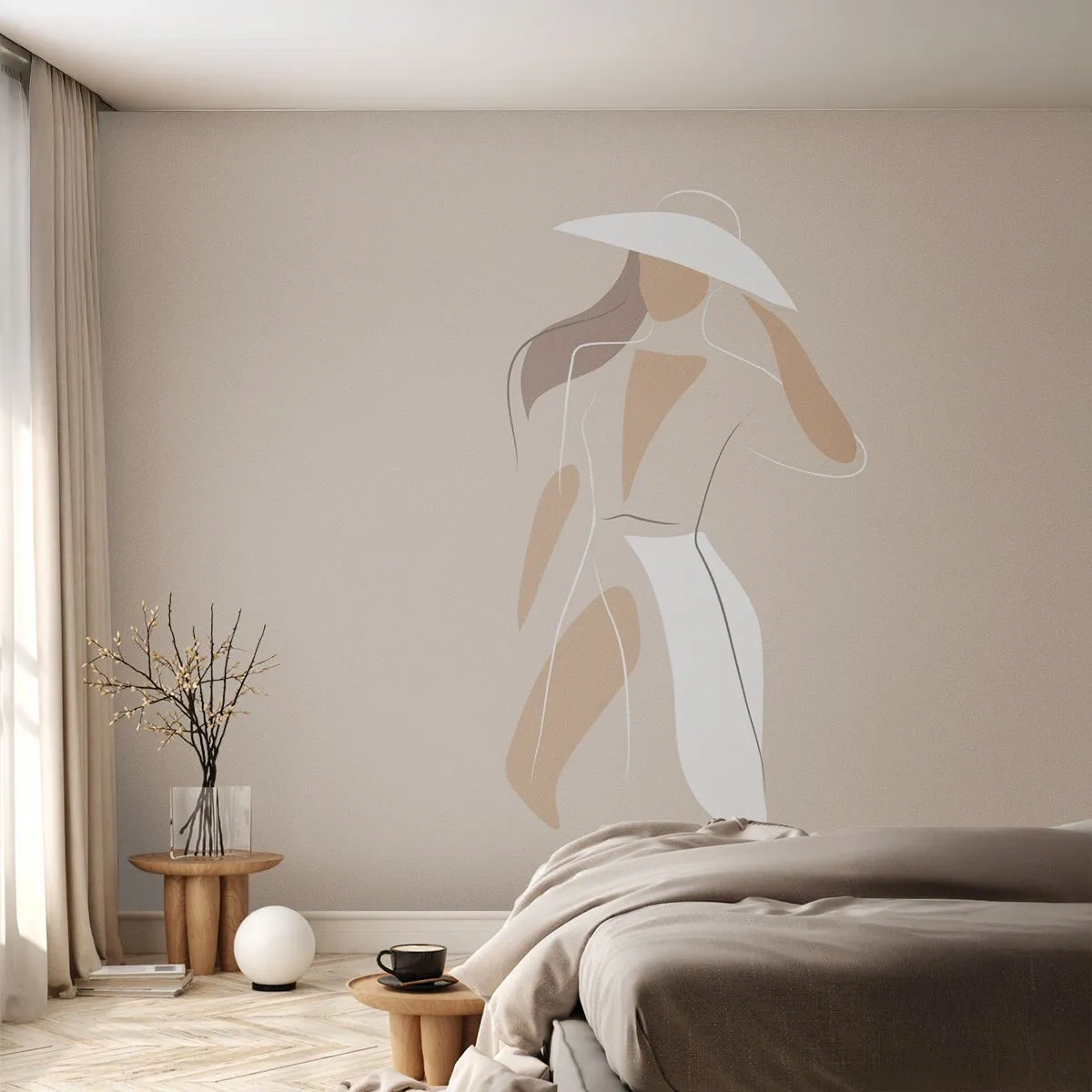 Fototapeta Samoprzylepna Deluxe Sticker - Moda to zabawa - Kobieta, Grafika, Moda - 250x175 cm