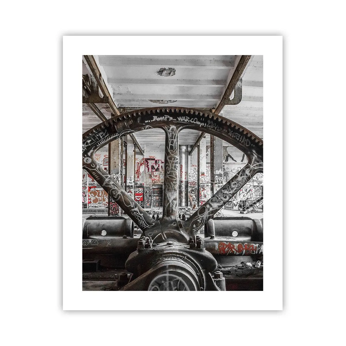 Plakat - Sekretne życie fabryki - 40x50 cm
