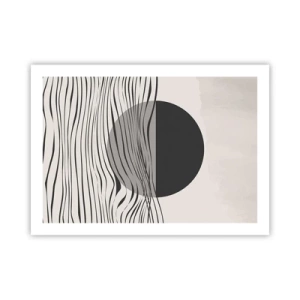 Plakat - Kompozycja połowiczna - 70x50 cm